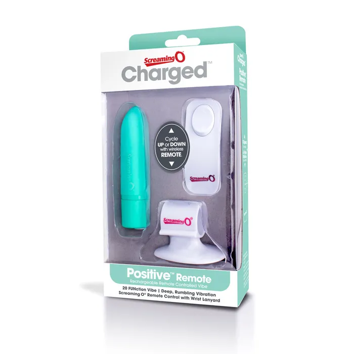 Screaming O Screaming O Charged Positive Remote Control Bullet Vibe Female Sex Toys