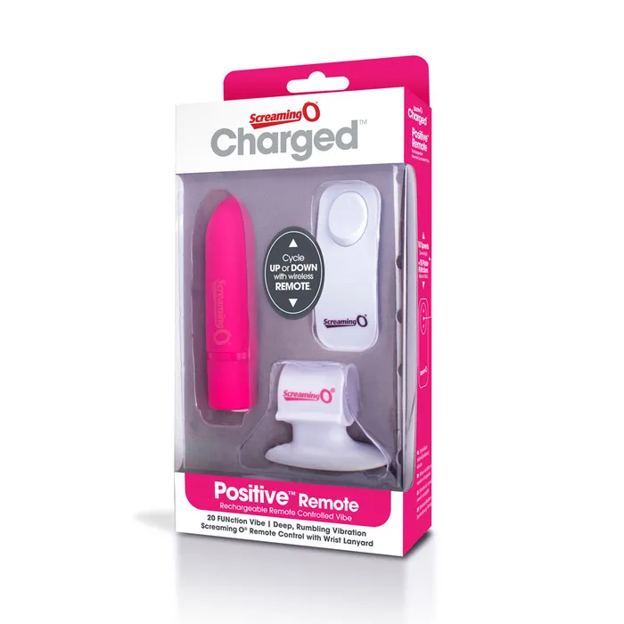 Screaming O Screaming O Charged Positive Remote Control Bullet Vibe Female Sex Toys