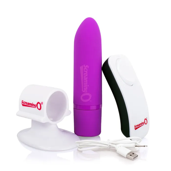 Screaming O Screaming O Charged Positive Remote Control Bullet Vibe Female Sex Toys