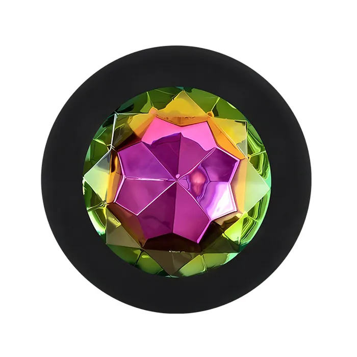 Sexyland Female Sex Toys Sexyland Sparkle Silicone Butt Plug With Gem Medium