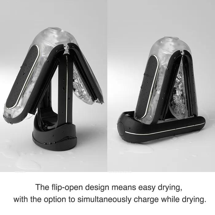 Tenga Male Sex Toys Black Flip 0Zero Electronic Vibration Stroker