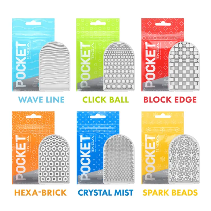 Tenga Male Sex Toys Tenga PocketSized Masturbator Spark Beads Texture