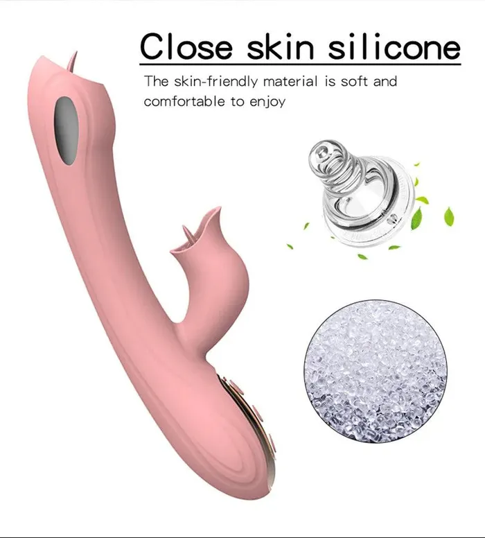 Vibrators Xinghaoya Electric Pulse Licking Rabbit Vibrator for Women