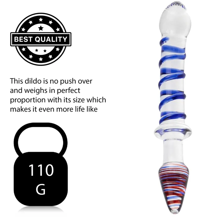86 Inch Double Ended Glass Dildo Sexy Emporium Dildos