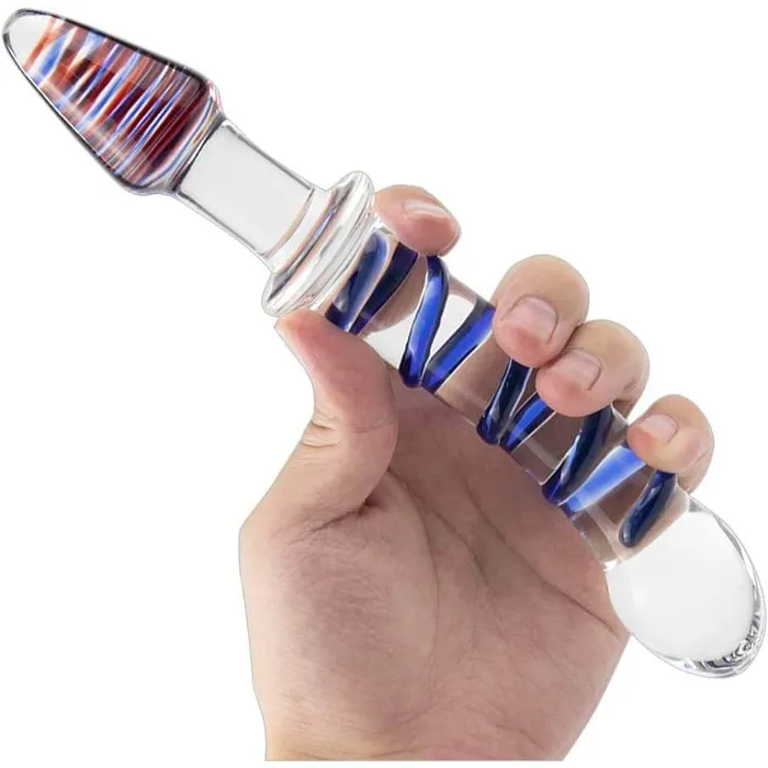 86 Inch Double Ended Glass Dildo Sexy Emporium Dildos