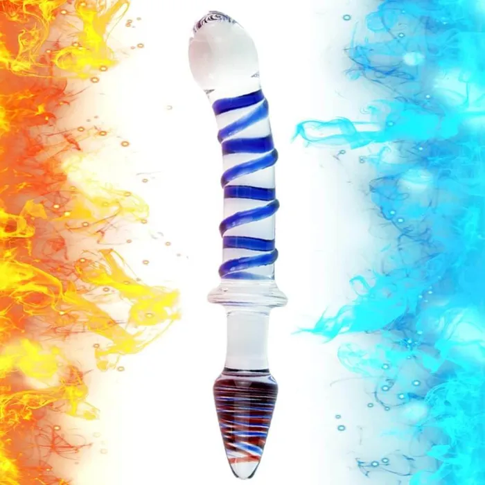 86 Inch Double Ended Glass Dildo Sexy Emporium Dildos