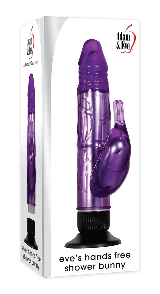 Adam and Eve Female Sex Toys Eves Hands Free Shower Bunny