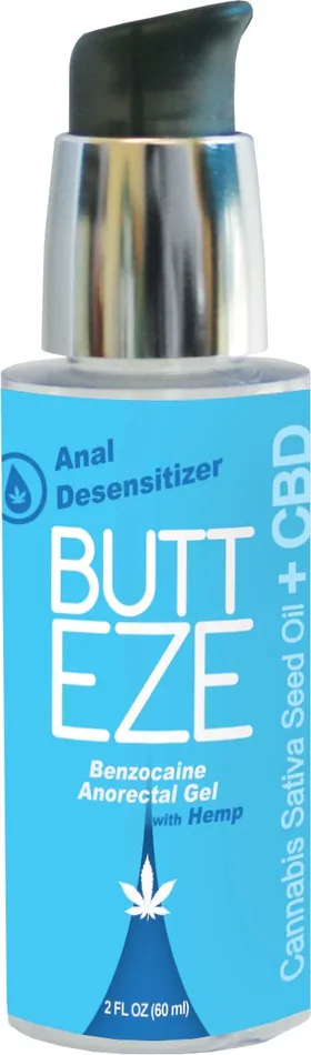 Anal Butt Eze Anal Desensitizer 2 Fl Oz 60 ml Body Action