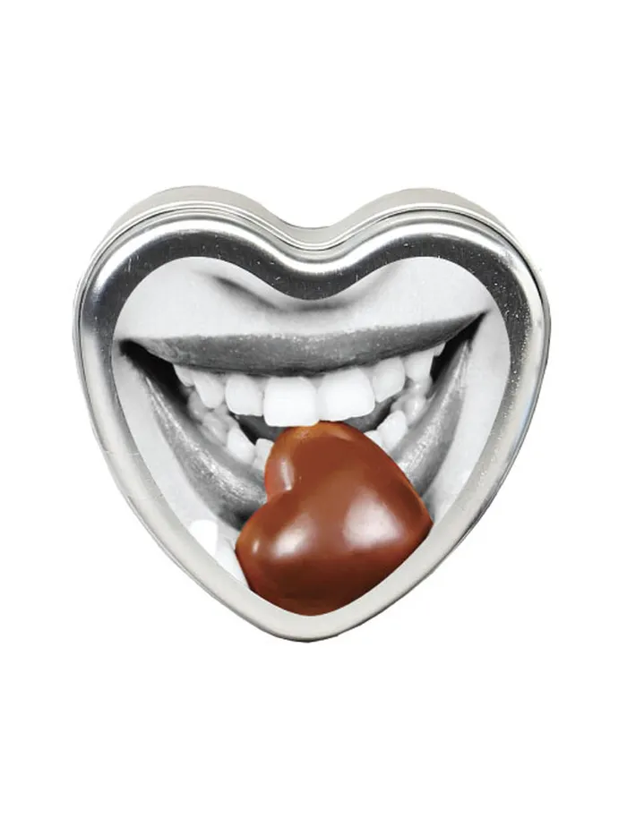 Anal Earthly Body Edible Heart Cande Chocolate 4 Oz