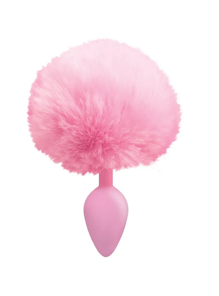 Anal Icon Brands The 9s Cottontails Silicone Bunny Tail Butt Plug Pink