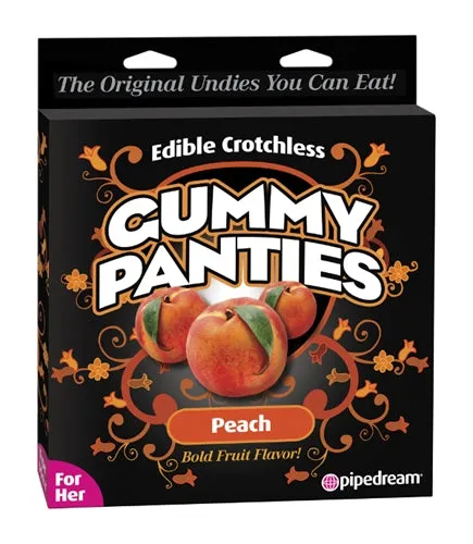 Anal Pipedream Gummy Panties for Her Peach