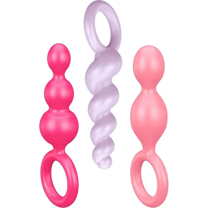 Anal Satisfyer Pro Satisfyer Booty Call Set Of 3 Multicolour Anal Plugs