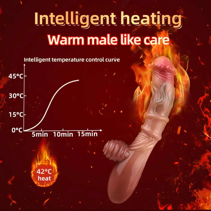 Big Glans Realistic Dildo Clit Stimulator Prostate Massager Vibrating Anal Butt Plug Women Vibrator Domlust Anal