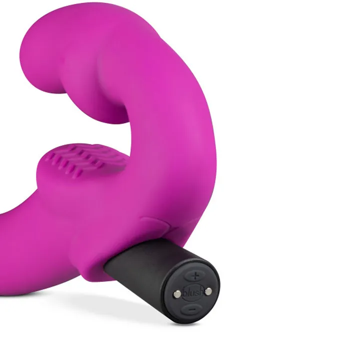 Blush Novelties Dildos Temptasia Estella Strapless Silicone Dildo Pink