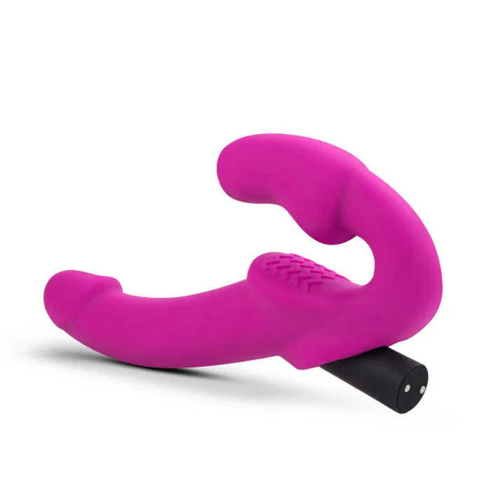 Blush Novelties Dildos Temptasia Estella Strapless Silicone Dildo Pink