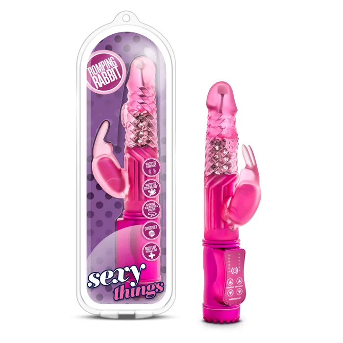Blush Novelties Vibrators Sexy Things Romping Rabbit Fuchsia Blush Novelties Vibrators Sexy Things Romping Rabbit Fuchsia