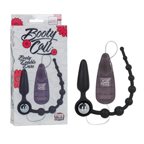 Booty Call Booty Double Dare Black CalExotics Anal Booty Call Booty Double Dare Black CalExotics Anal