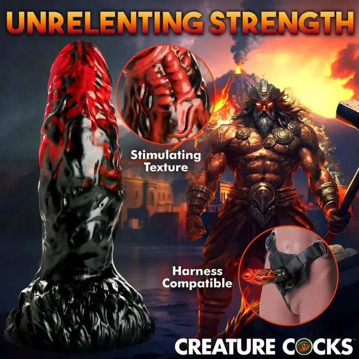 Creature Cocks Female Sex Toys Roman God Sex Toy Silicone Vulcan Dildo