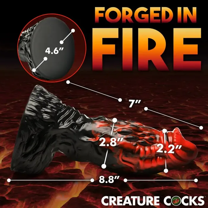 Creature Cocks Female Sex Toys Roman God Sex Toy Silicone Vulcan Dildo