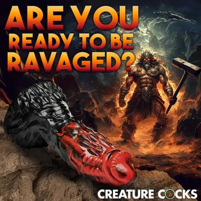 Creature Cocks Female Sex Toys Roman God Sex Toy Silicone Vulcan Dildo