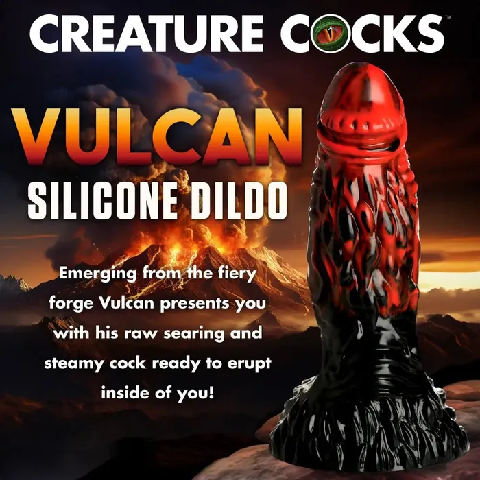 Creature Cocks Female Sex Toys Roman God Sex Toy Silicone Vulcan Dildo