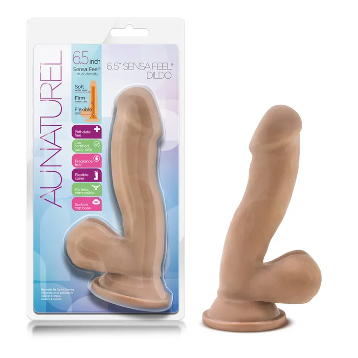 Dildos Blush Novelties Au Naturel 65 Inch Sensa Feel Dildo Latin