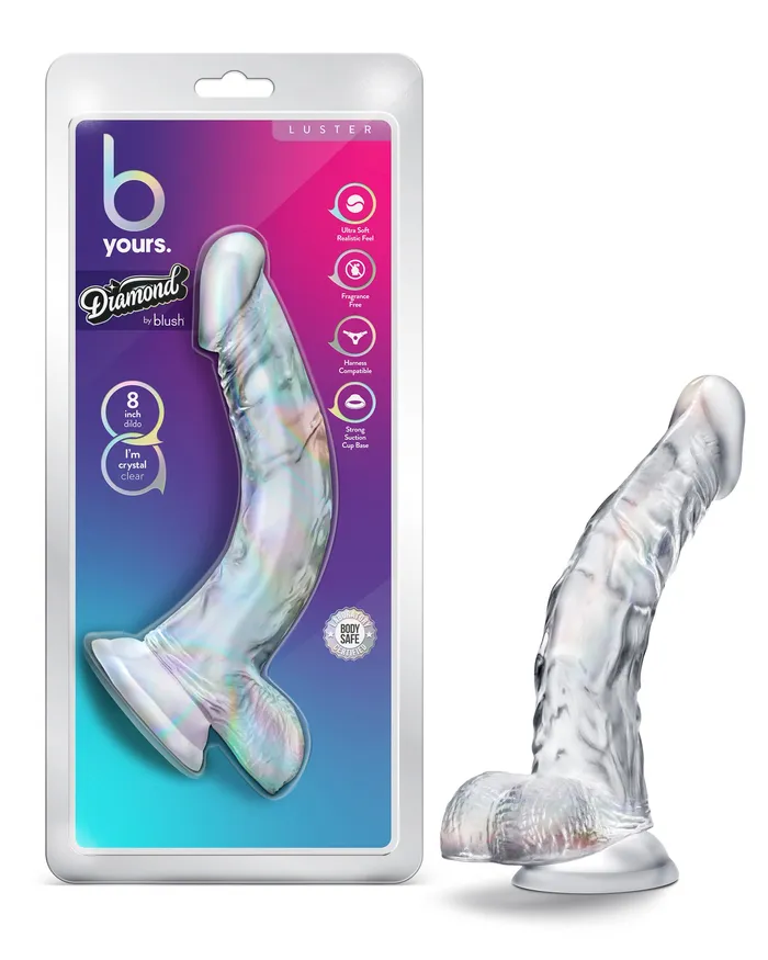 Dildos Blush Novelties B Yours Diamond Luster Clear