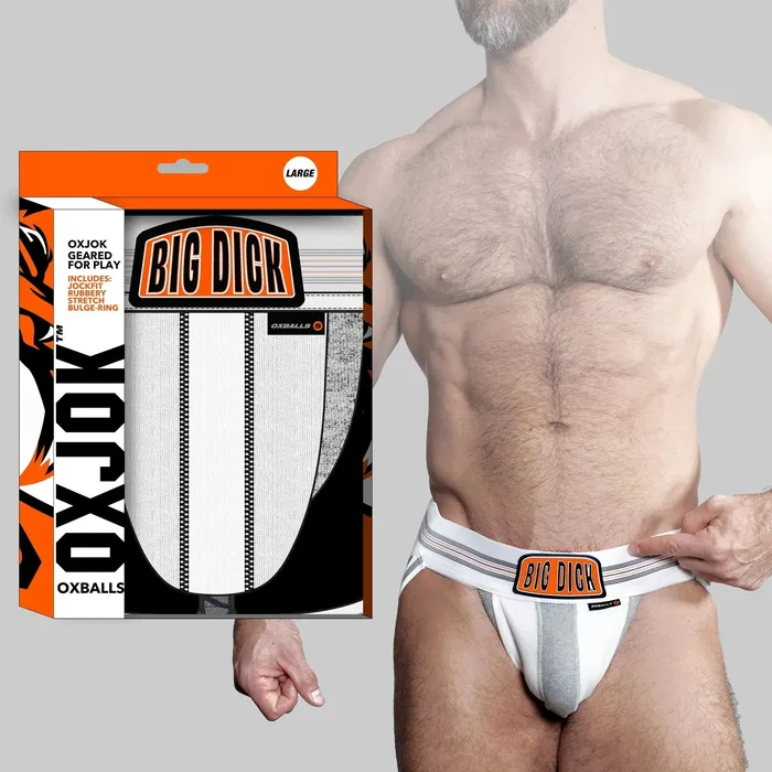Dildos BULGER the big pouch jock WHITE SNOW XXLARGE OXBALLS