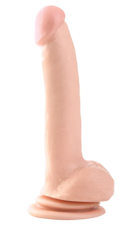 Dildos Pipedream Basix Rubber Works 9 Inch Suction Cup Thicky Flesh