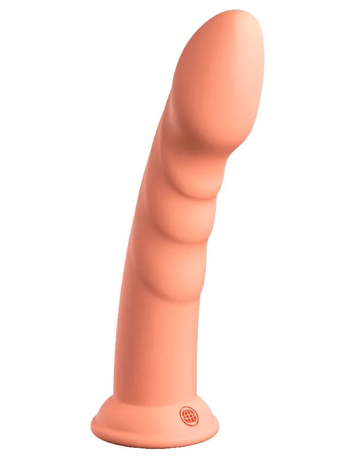 Dildos Pipedream Dillio Platinum Super Eight 8 Inch Dildo Peach