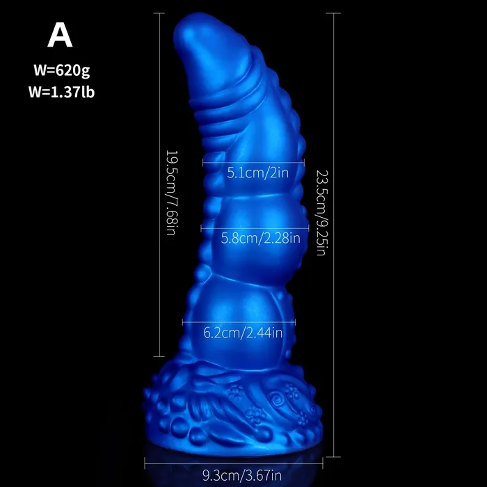 Domlust Anal Exotic Monster Dildo Butt Plug Fantasy Silicone Anal Dildos G Spot Prostate Sex Toy