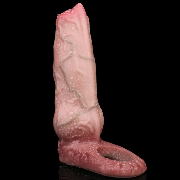 Domlust Male Sex Toys Fantasy Dogdildo Penis Sleeve Condom Realistic Animal Cocksleeve Sex Toys for Men Domlust Male Sex Toys Fantasy Dogdildo Penis Sleeve Condom Realistic Animal Cocksleeve Sex Toys for Men