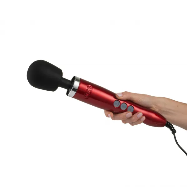 DOXY Vibrators Doxy Wand Vibrator Die Cast Red Wand Vibrator