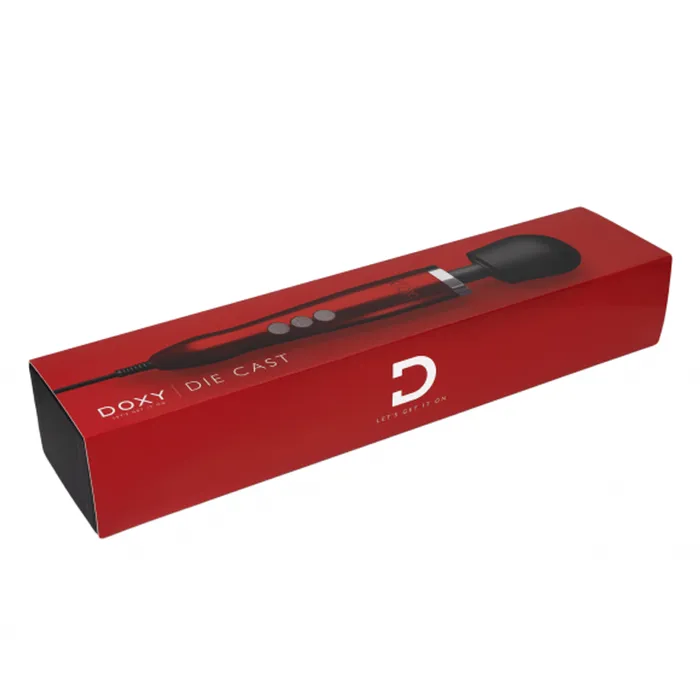 DOXY Vibrators Doxy Wand Vibrator Die Cast Red Wand Vibrator