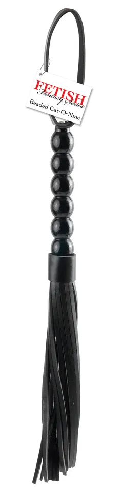 Fetish Fantasy Series Beaded CatONine Tails Pipedream Female Sex Toys