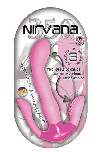 Golden Triangle Vibrators Nirvana 350 Pink