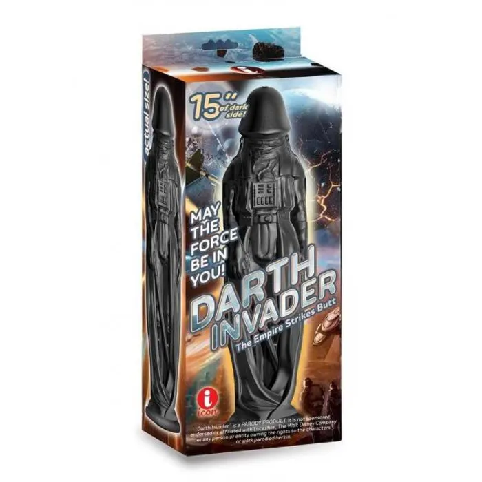 Icon Brands Anal Darth Invader Black