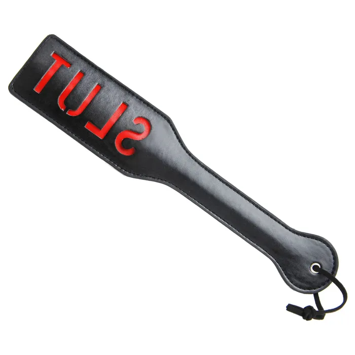 Imprint Spanking Paddle Slut XR Brands Vibrators