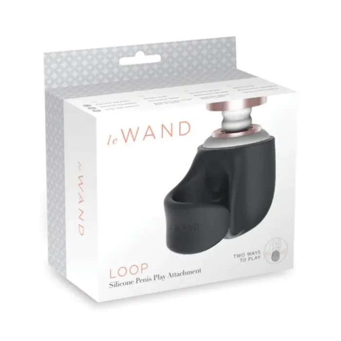 Le Wand Male Sex Toys Le Wand Loop Penis Play Attachment Grey