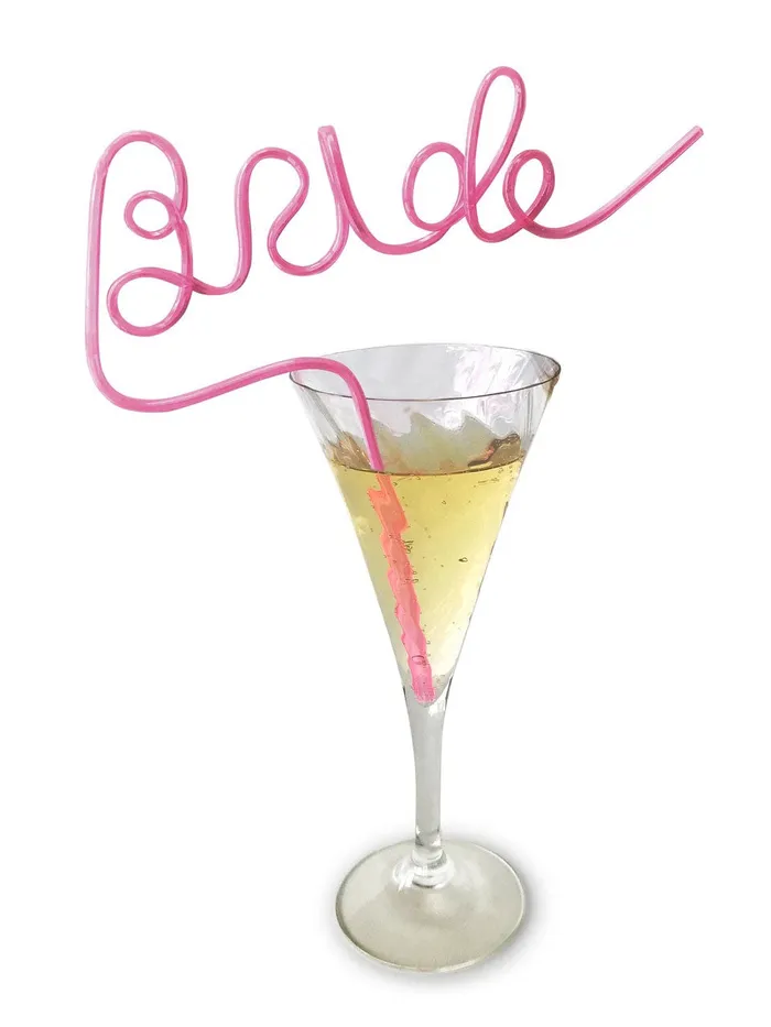 Little Genie Vibrators Glitterati Bride Straw