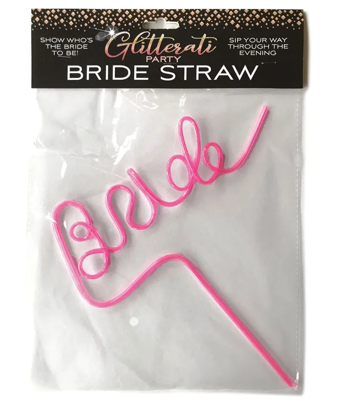 Little Genie Vibrators Glitterati Bride Straw