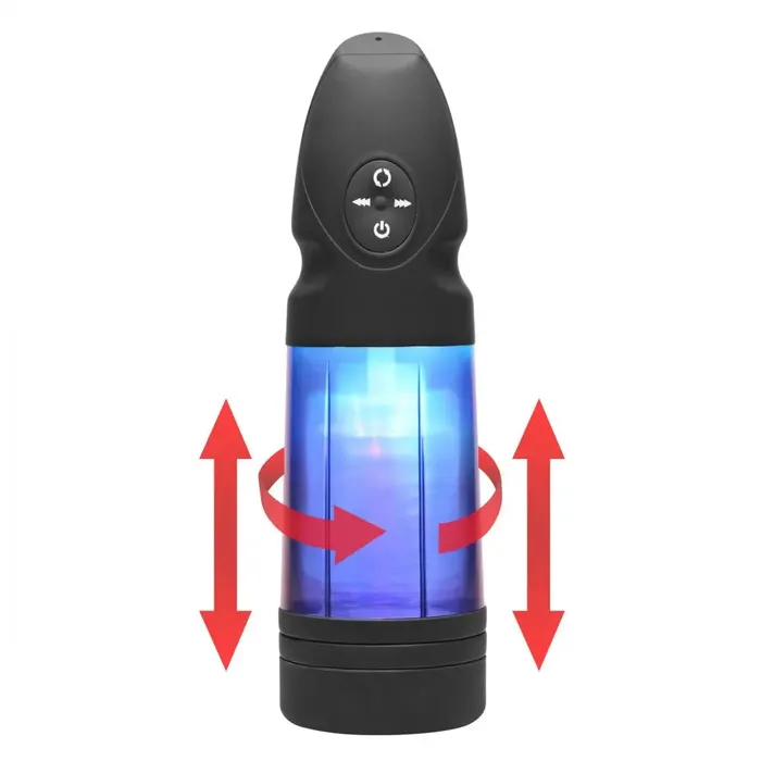 LoveBotz Male Sex Toys Strobe Multi Function Rechargeable Automatic Stroker Male Masturbator LoveBotz Male Sex Toys Strobe Multi Function Rechargeable Automatic Stroker Male Masturbator