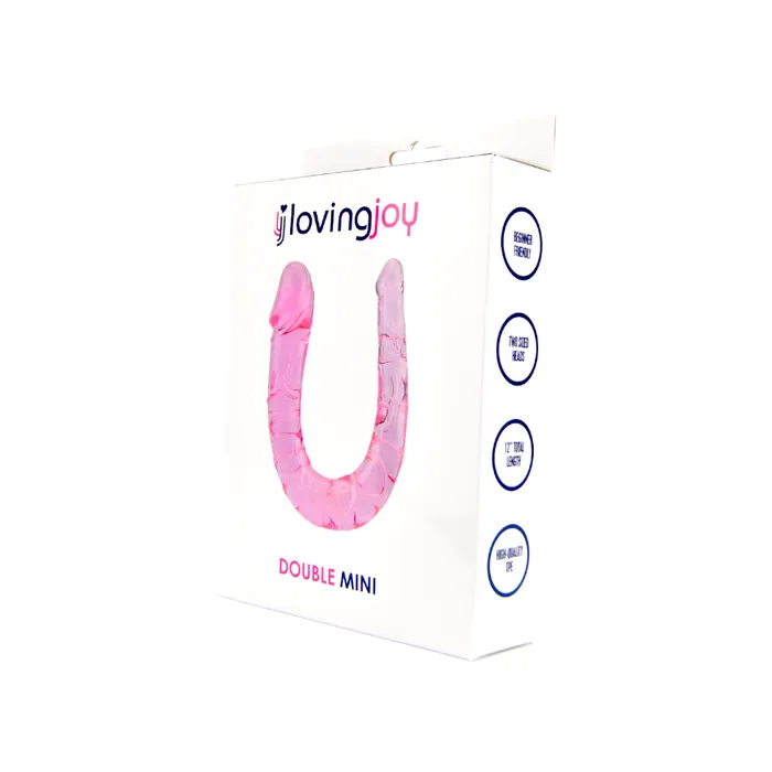Loving Joy Loving Joy Double Mini Dildo Pink Dildos