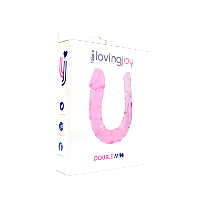 Loving Joy Loving Joy Double Mini Dildo Pink Dildos