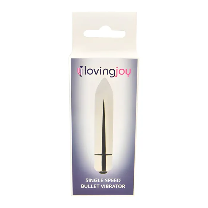 Loving Joy Single Speed Silver Bullet Vibrator Loving Joy Female Sex Toys