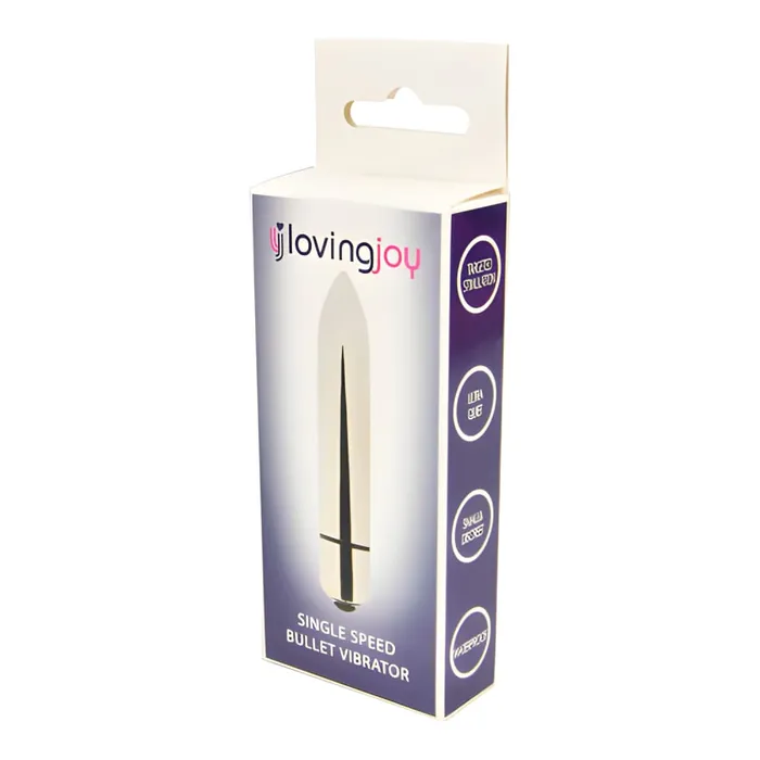 Loving Joy Single Speed Silver Bullet Vibrator Loving Joy Female Sex Toys