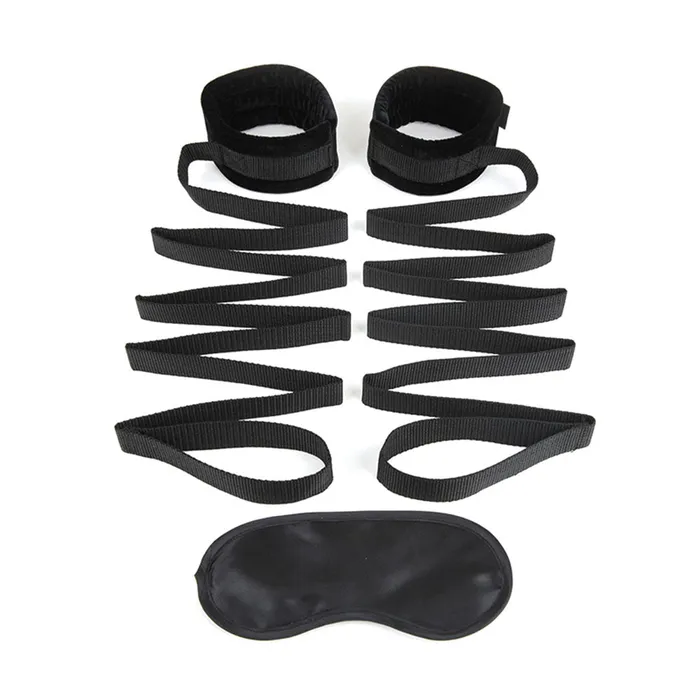 Lux Fetish Couples Bondage Bed Strap