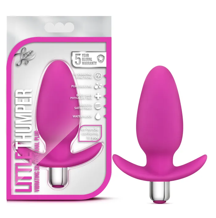 Luxe Little Thumper Pink Blush Novelties Vibrators