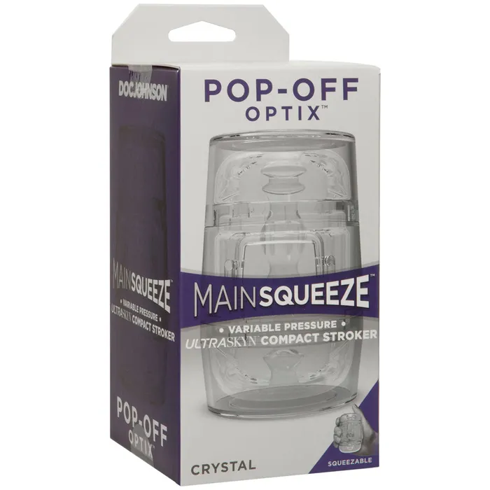 Main Squeeze PopOff Optix Crystal Doc Johnson Anal