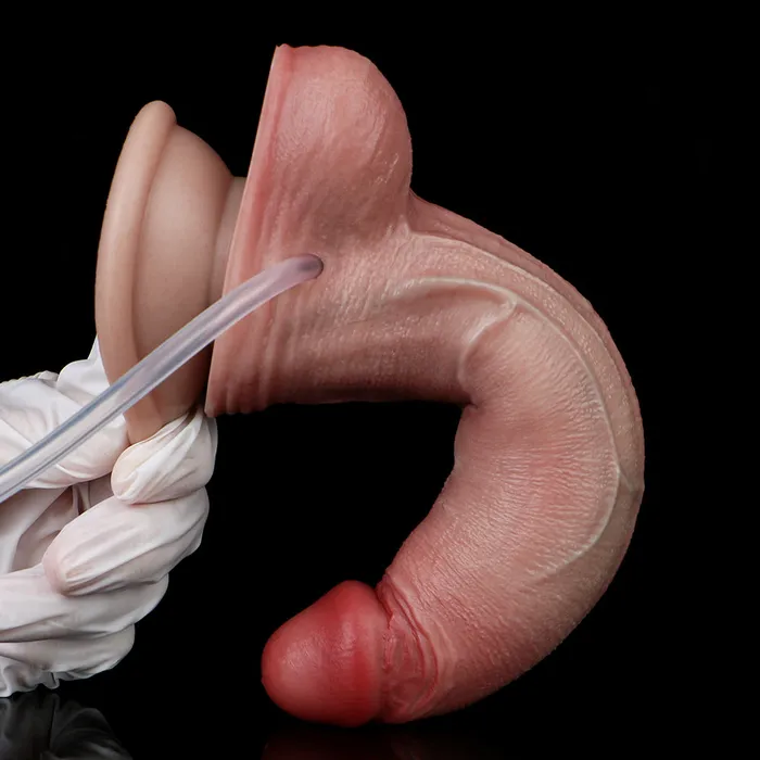 Male Sex Toys Inflatable Squirting Dildo Female Sex Toys Realistic Anal Dildos Silicone Vaginal Masturbator Domlust